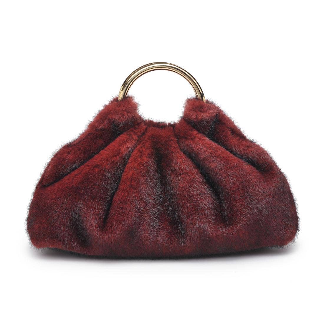 Keala Faux Fur Evening Bag