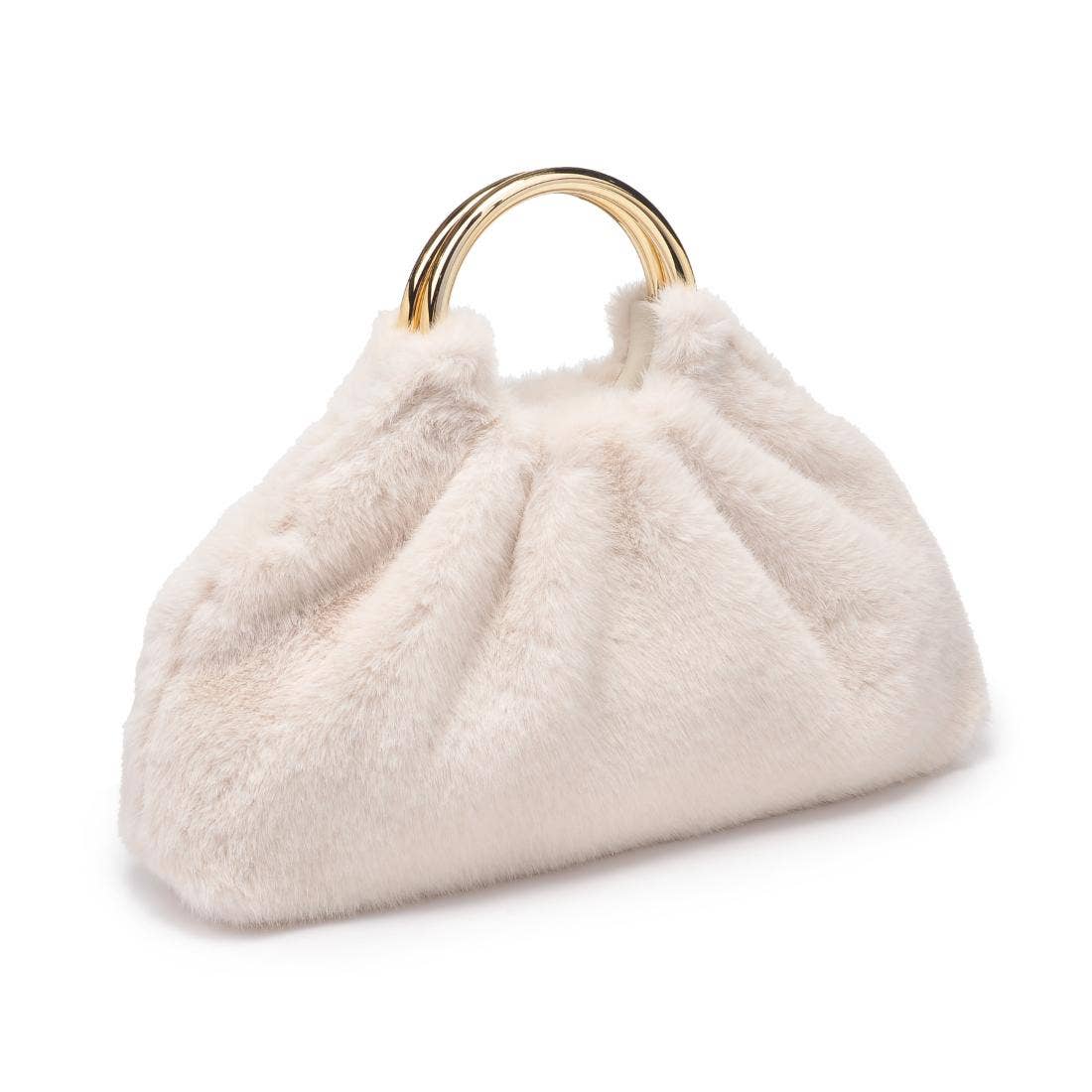 Keala Faux Fur Evening Bag