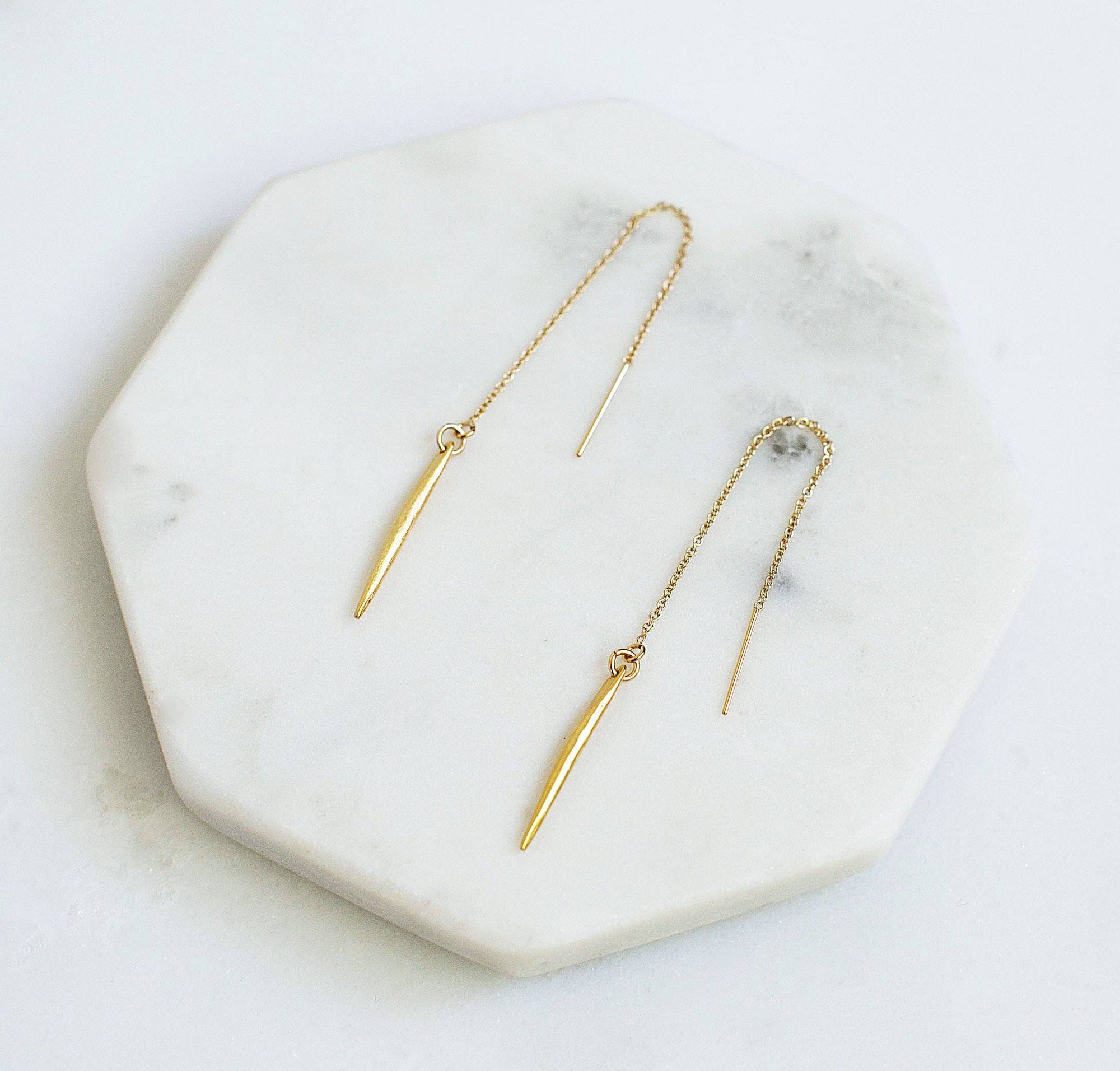 Spike Threader Earring