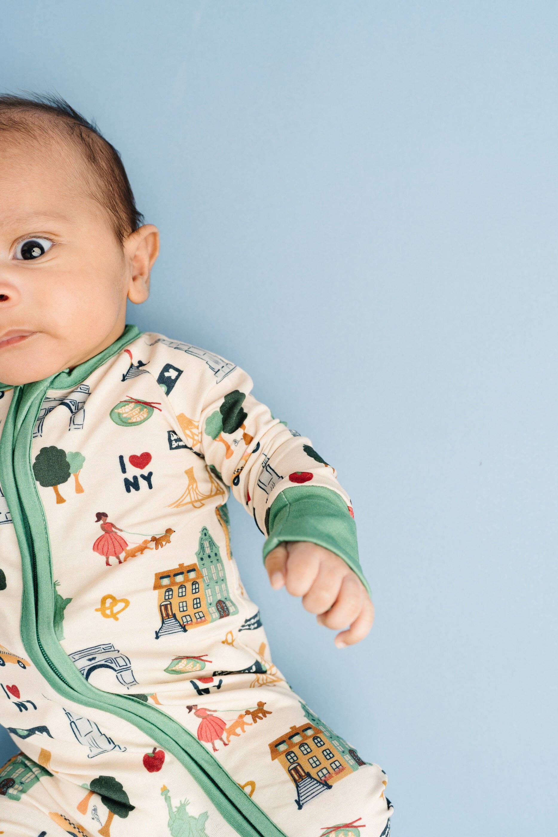 Baby Bamboo Sleeper - New York