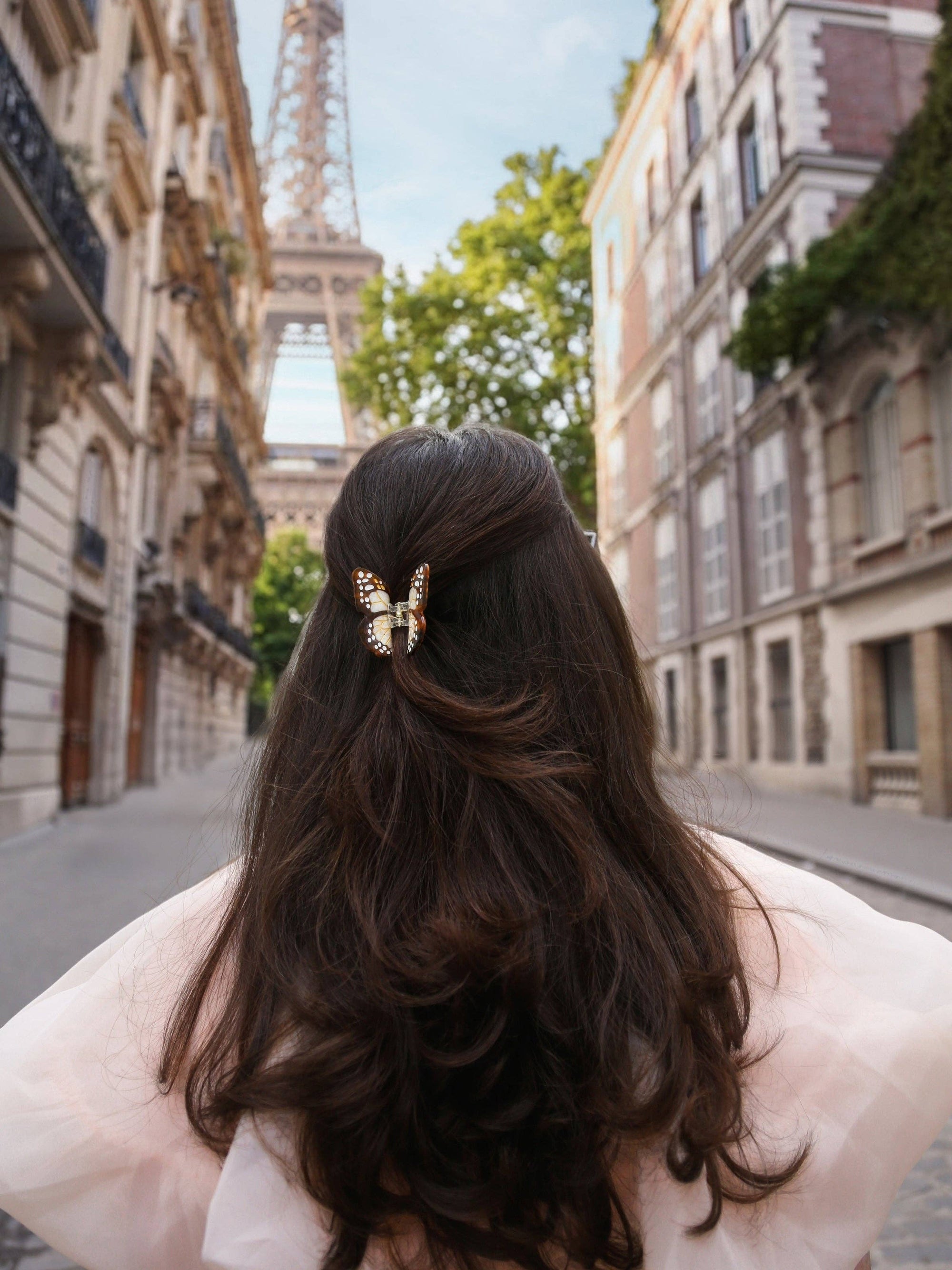 Mini Boho Monarch Claw Hair Clip