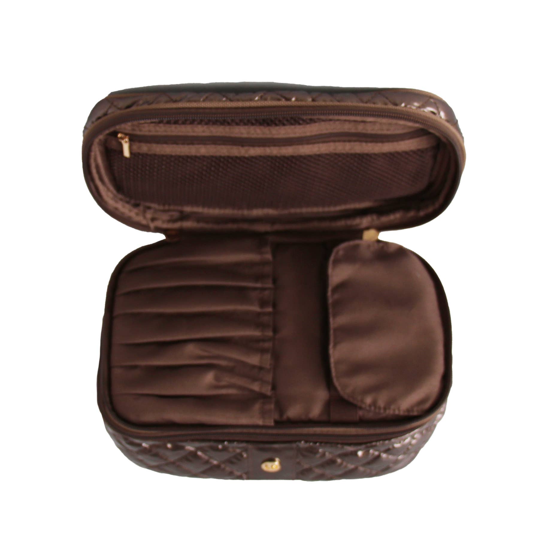 Glambox Cosmetic Case  - Coco Mocha 