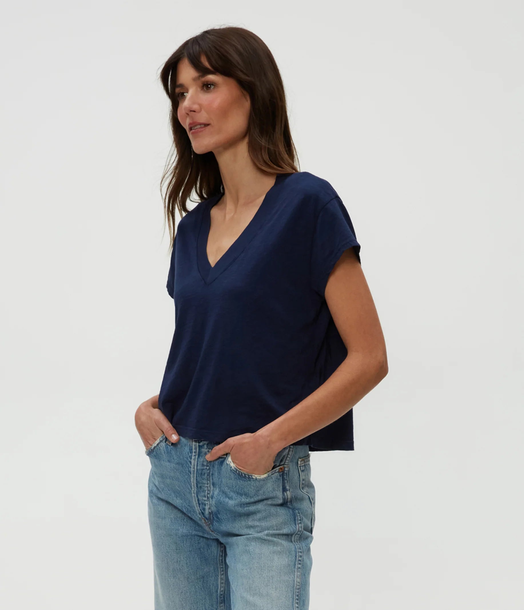 Harlan V Neck Tee