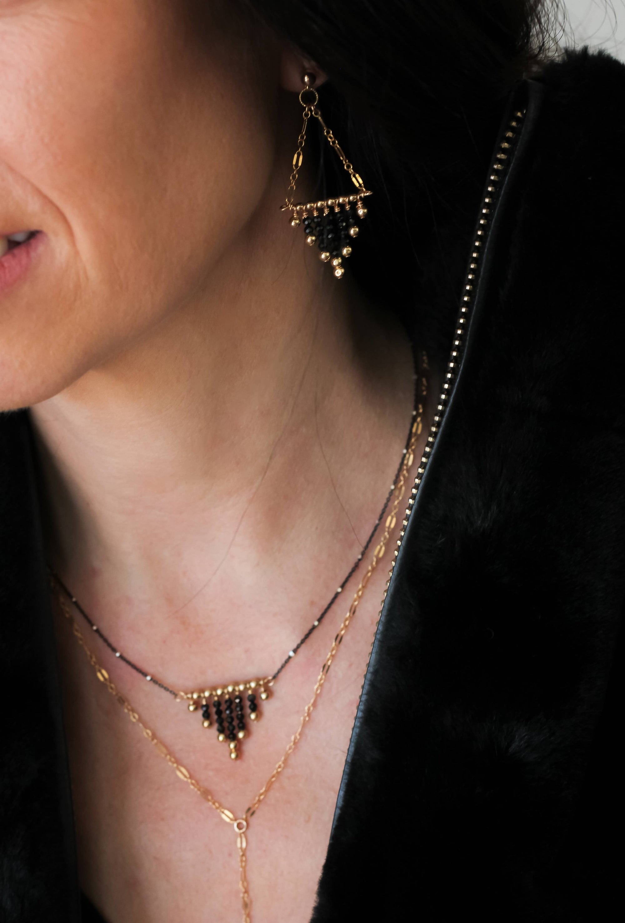 Star Lariat Necklace 