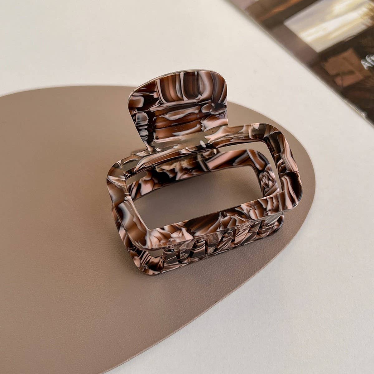 Hollow Square Hair Claw