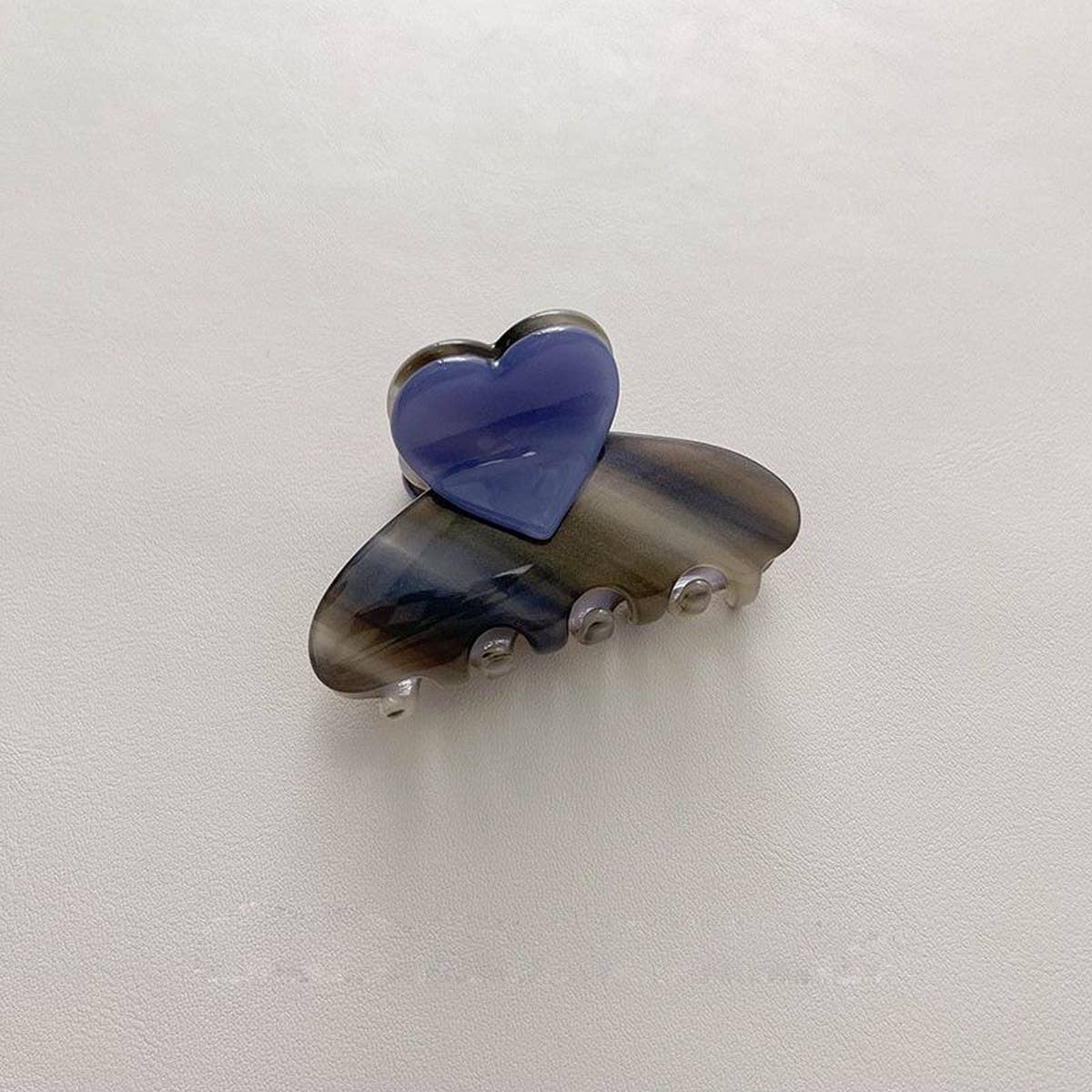 Mini Heart Claw Clip