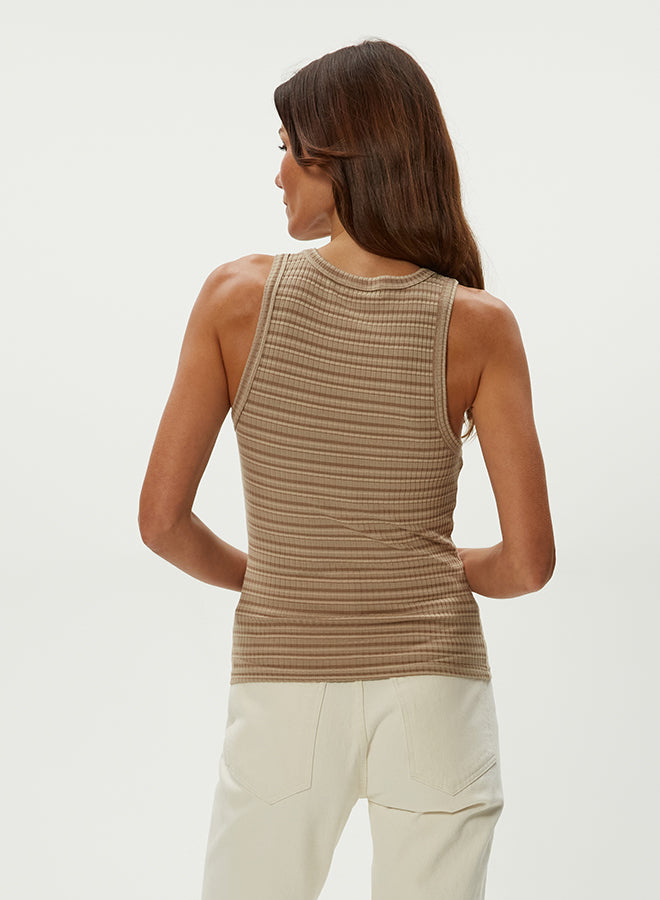 CAROLIE RIBBED TANK