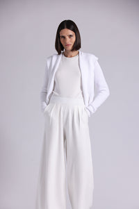 9264 Cotton Shaker Hooded Flyaway Cardigan