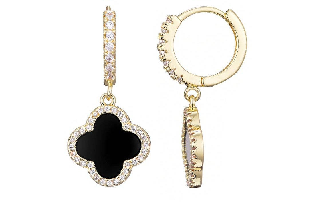 Halo Black Clover CZ Huggies