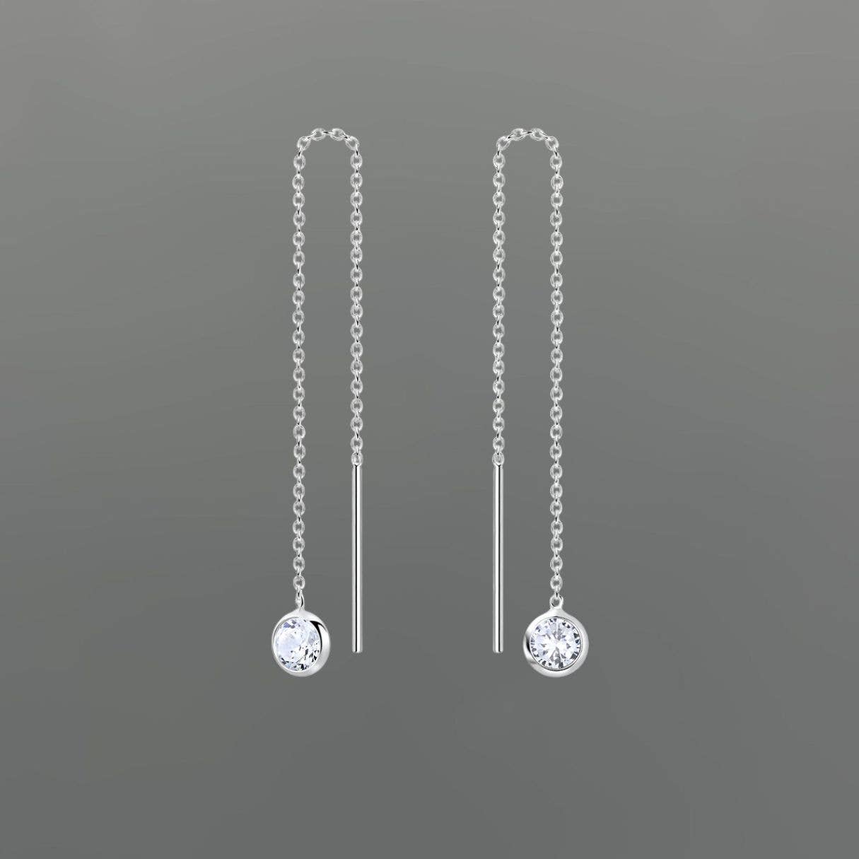 Round Bezel CZ Threader