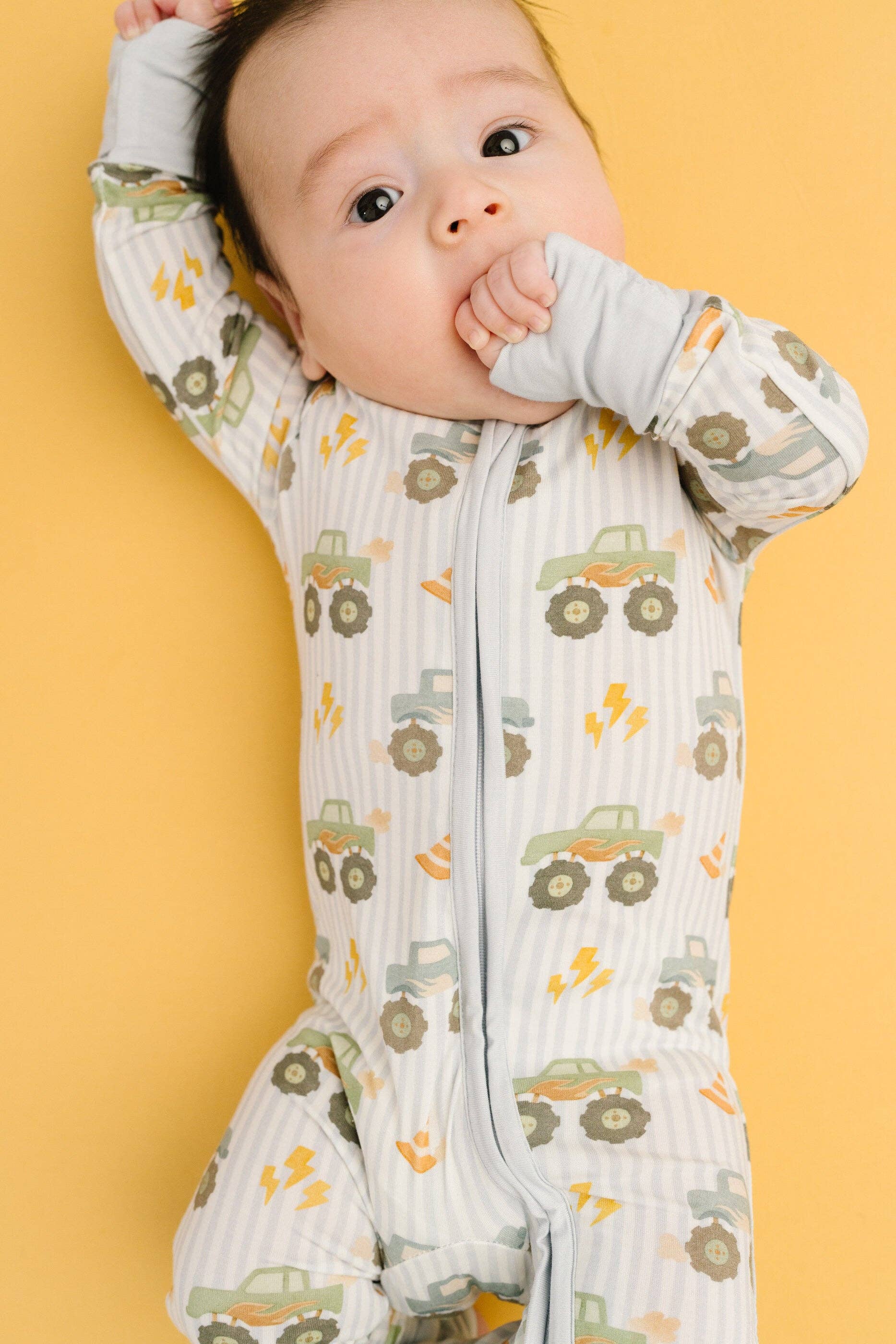 Baby Bamboo Sleeper - Monster Truck