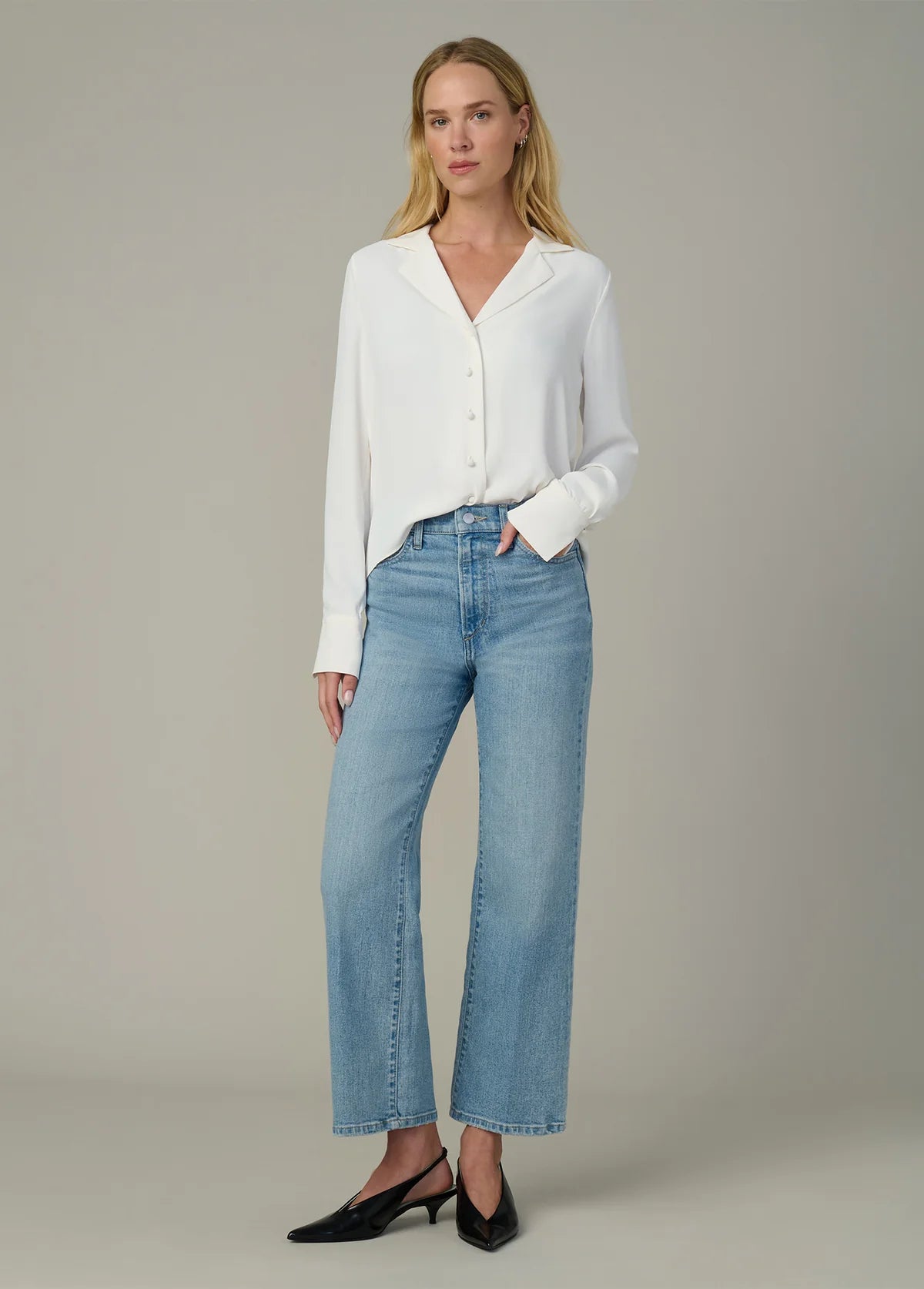 The Blake High Rise wide Leg Crop
