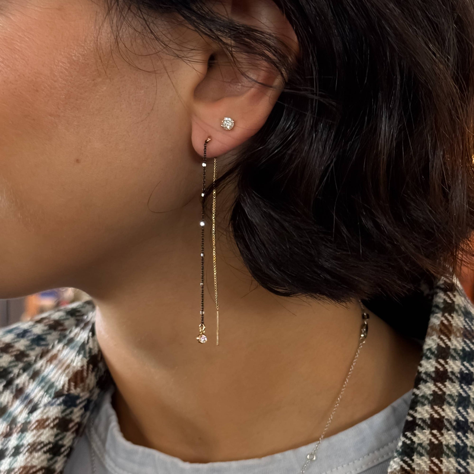 Star Lux Threader Earring