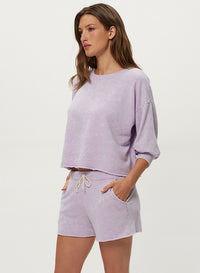 JULIA ELBOW PUFF SLV PULLOVER