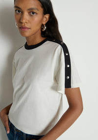 Ada Button Tee