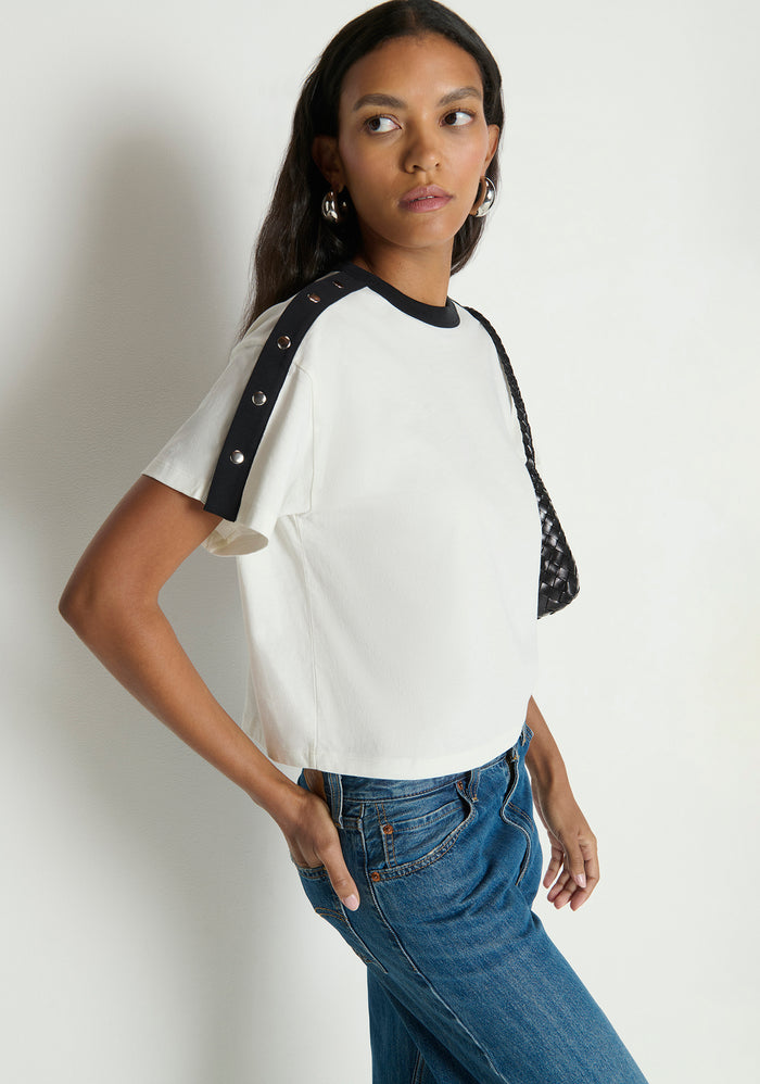 Ada Button Tee