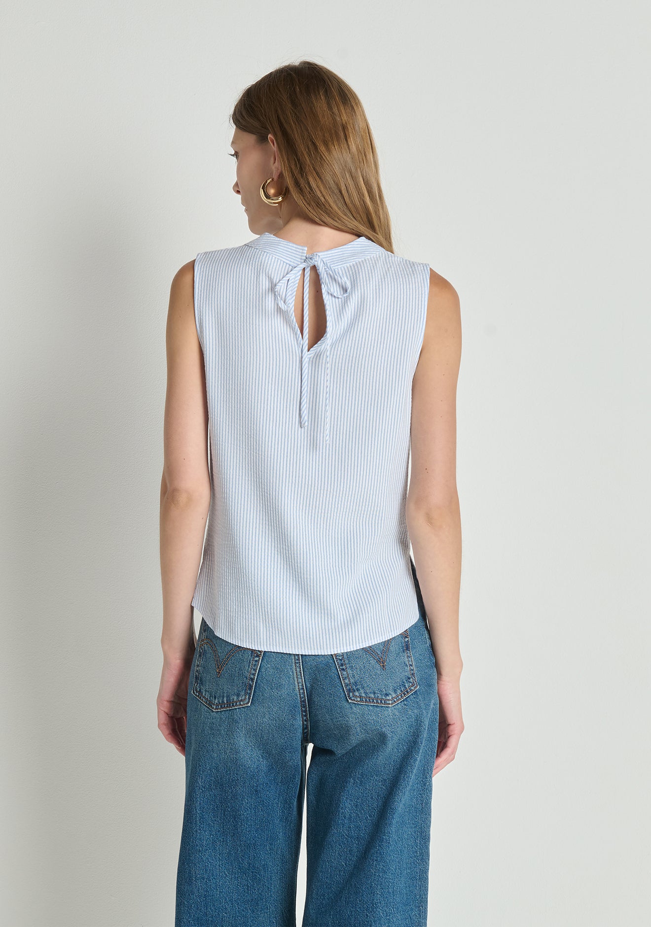 Cille Cowl Neck Tank