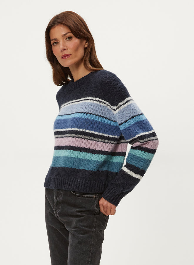 Aura Striped Pullover