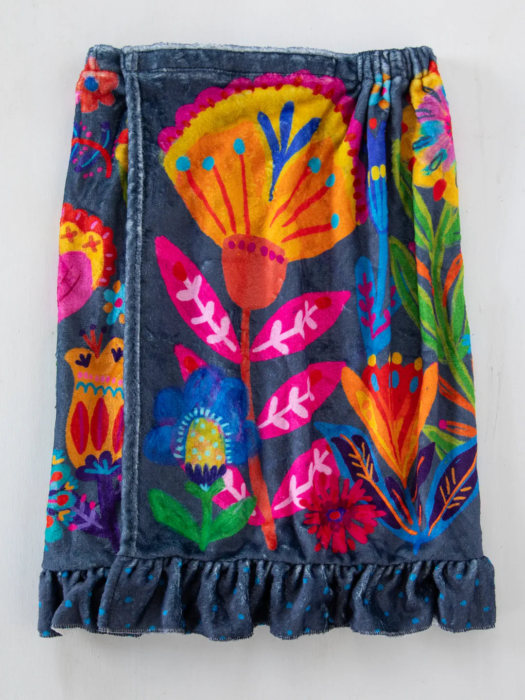 Floral Towel Wrap