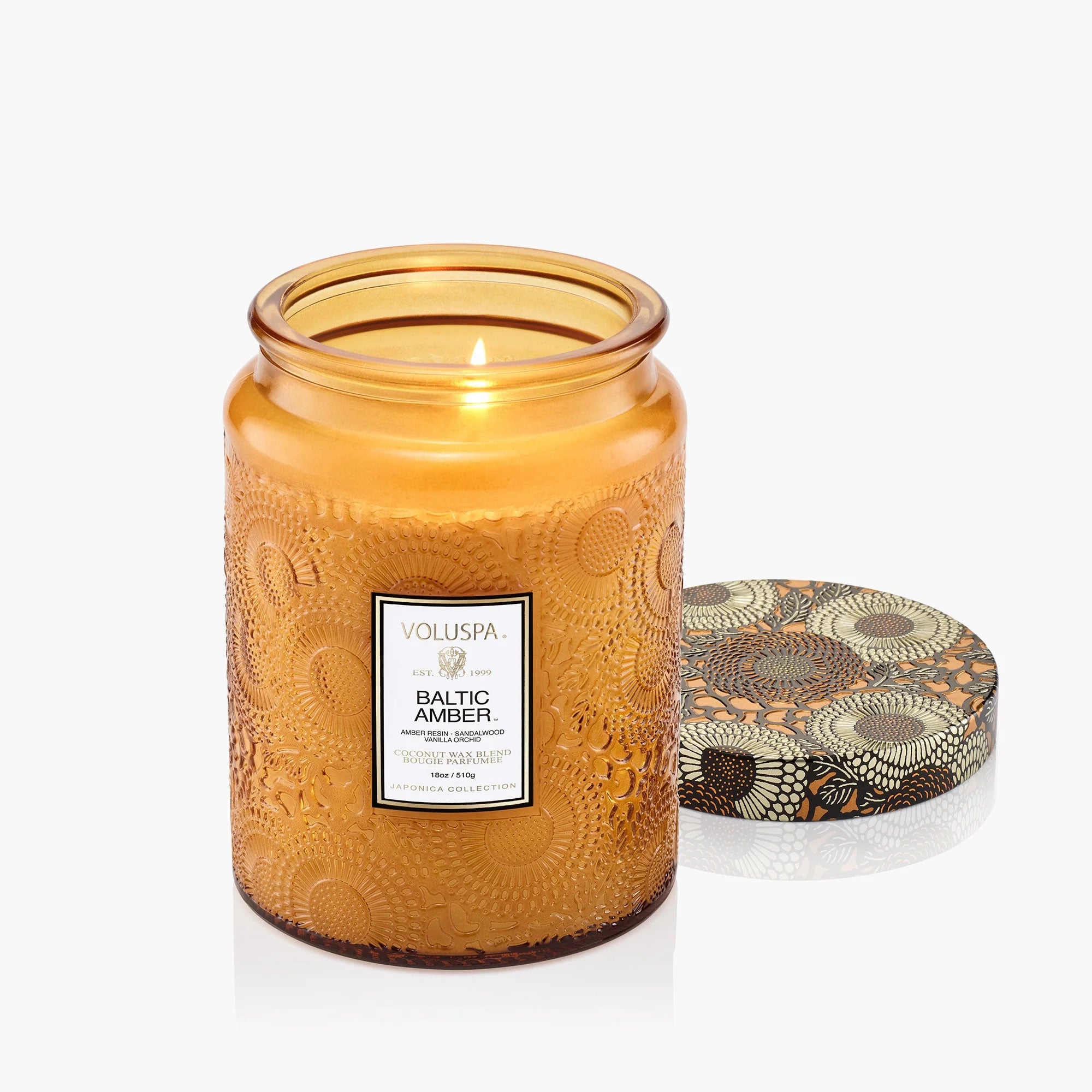 Baltic Amber Large Jar Candle