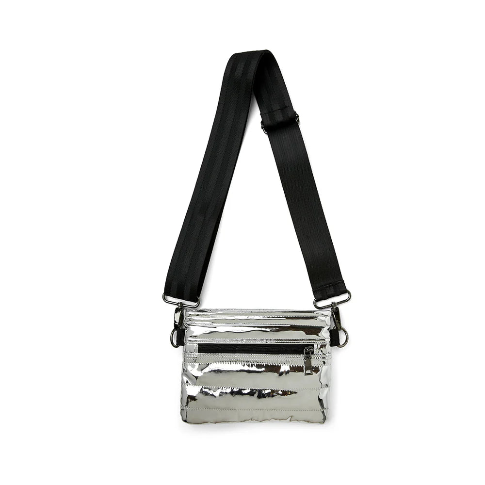 Bum Bag Crossbody - Silver Mirror