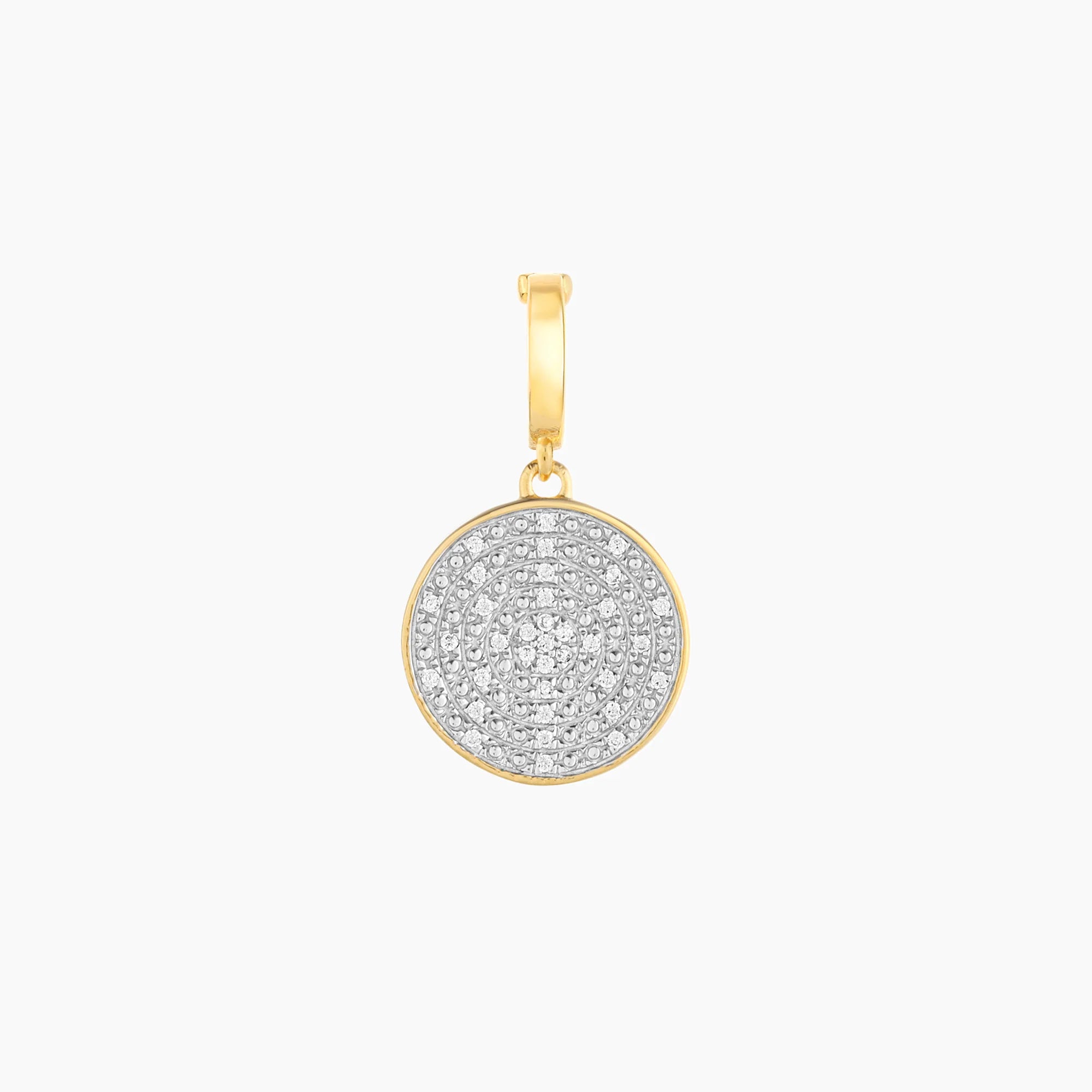Diamond Disc Charm