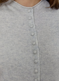 MOCKNECK VEST CARDI