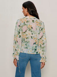 FEMME MUSE BUTTON BLOUSE