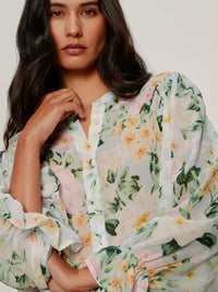 FEMME MUSE BUTTON BLOUSE