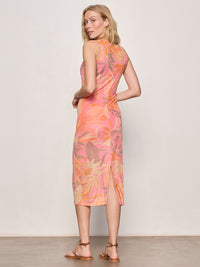 DESIRE MORE MESH CINCH DRESS