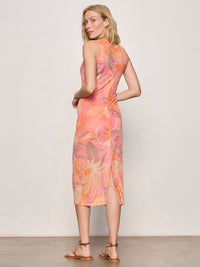 DESIRE MORE MESH CINCH DRESS