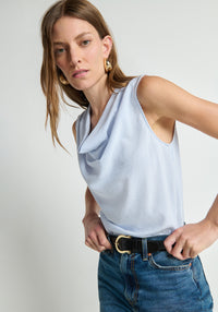 Cille Cowl Neck Tank