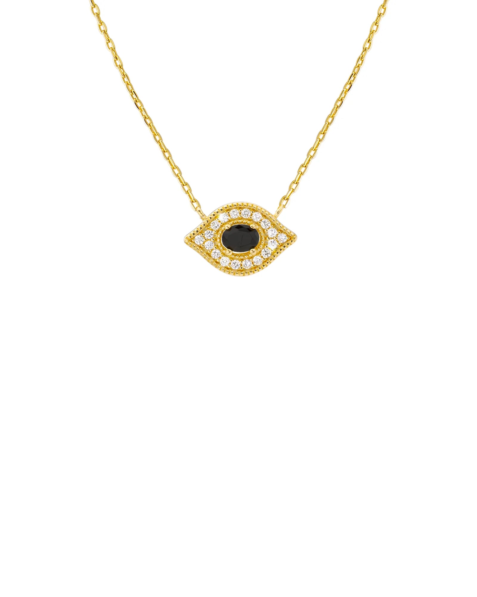 Black Majestic Eye Necklace