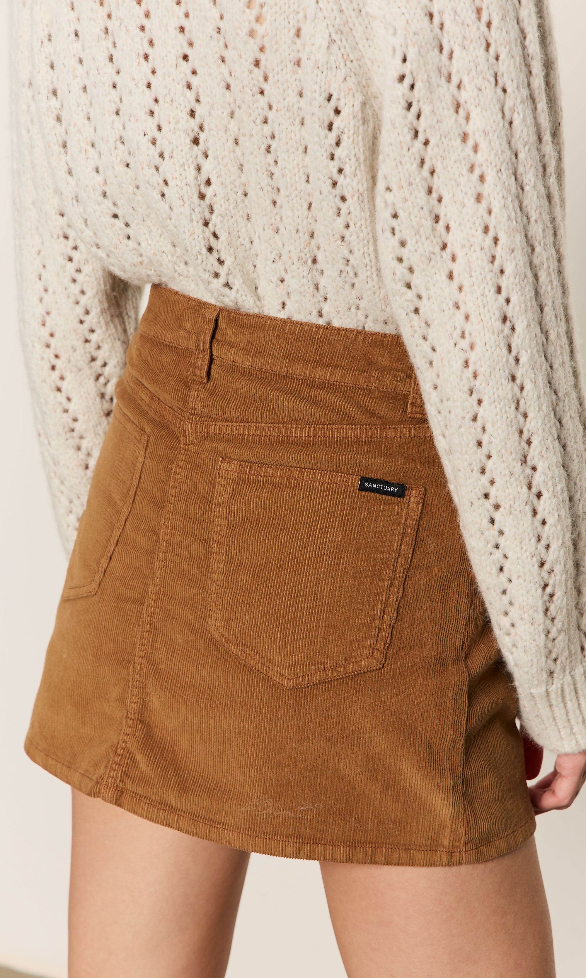 Briar Cord Mini Skirt