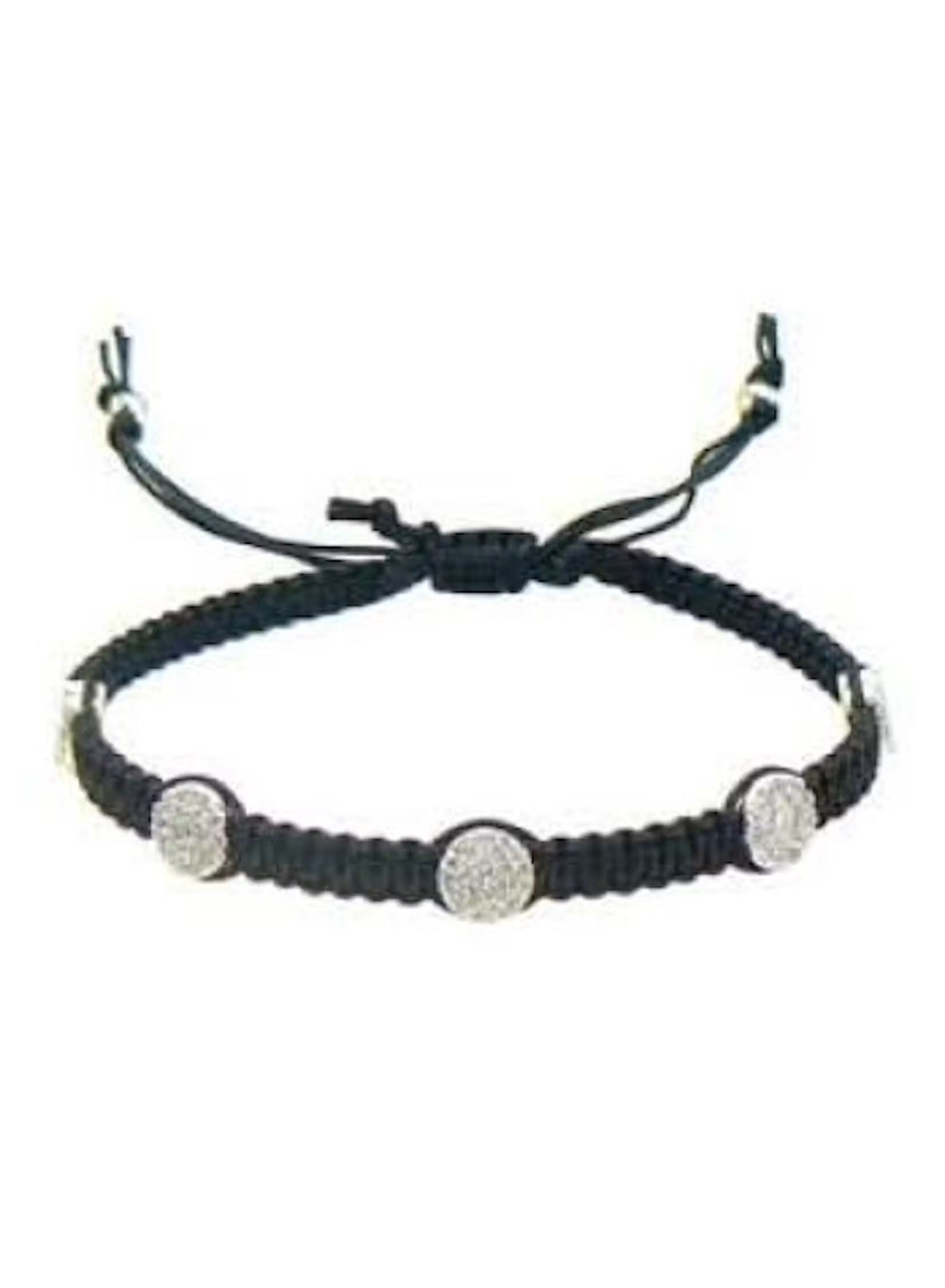Braided Silk Cord Bracelet