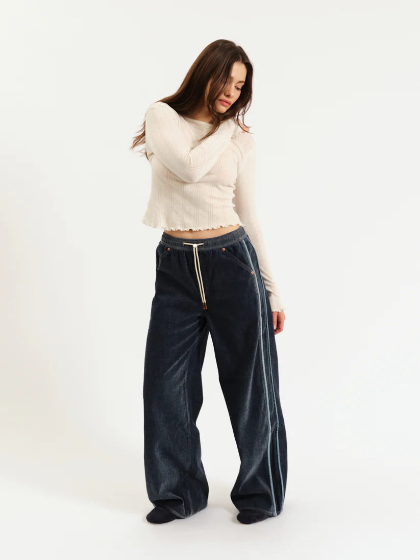 The Cozy Wide Leg Pull On Jean