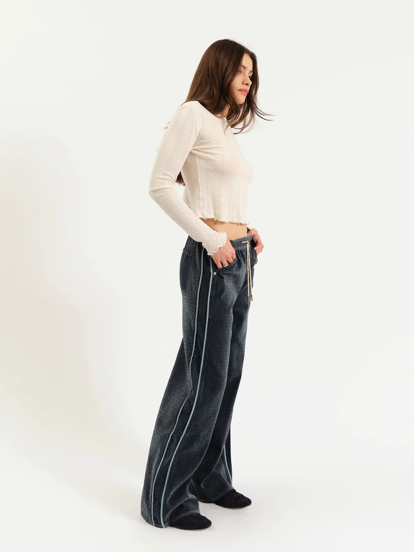 The Cozy Wide Leg Pull On Jean