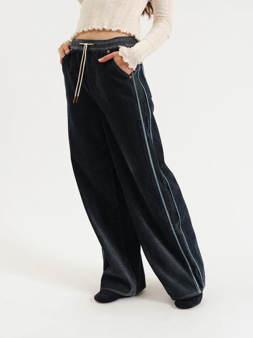 The Cozy Wide Leg Pull On Jean