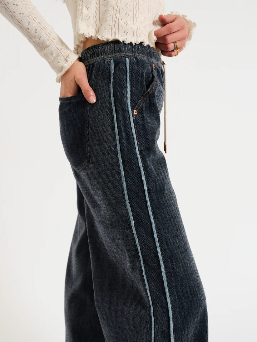 The Cozy Wide Leg Pull On Jean