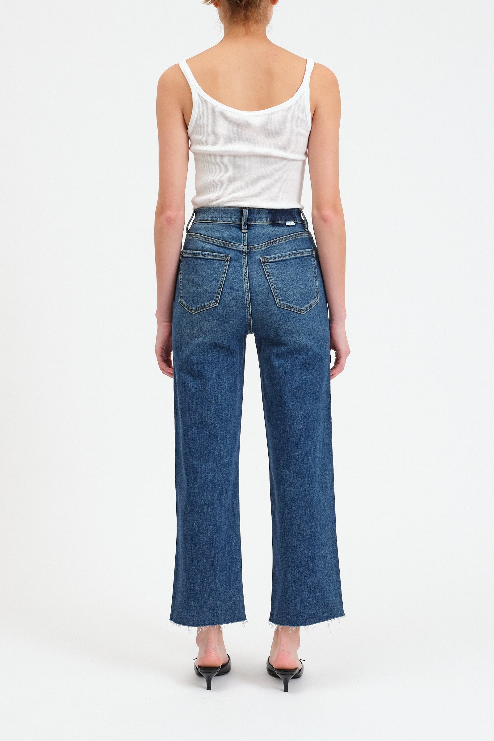 PLEASER HIGH RISE WIDE ANKLE