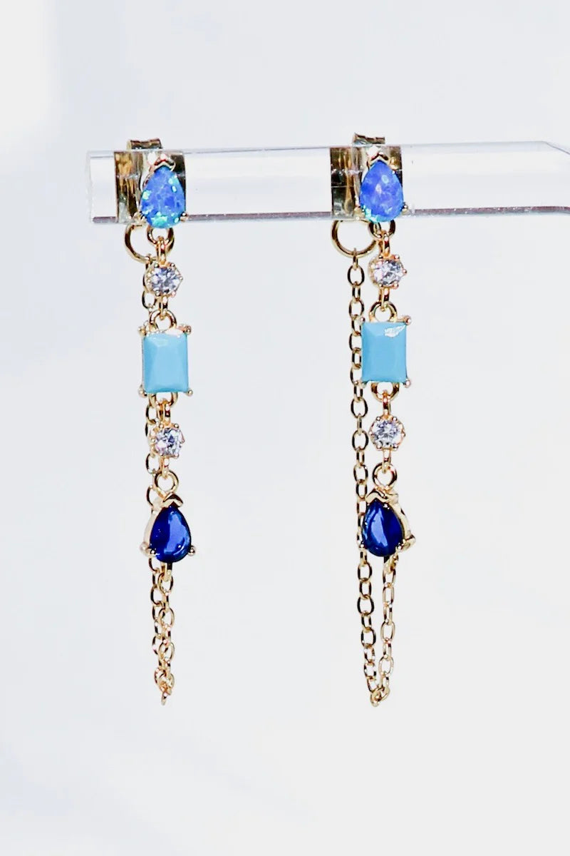 Turquoise Droplet Earrings