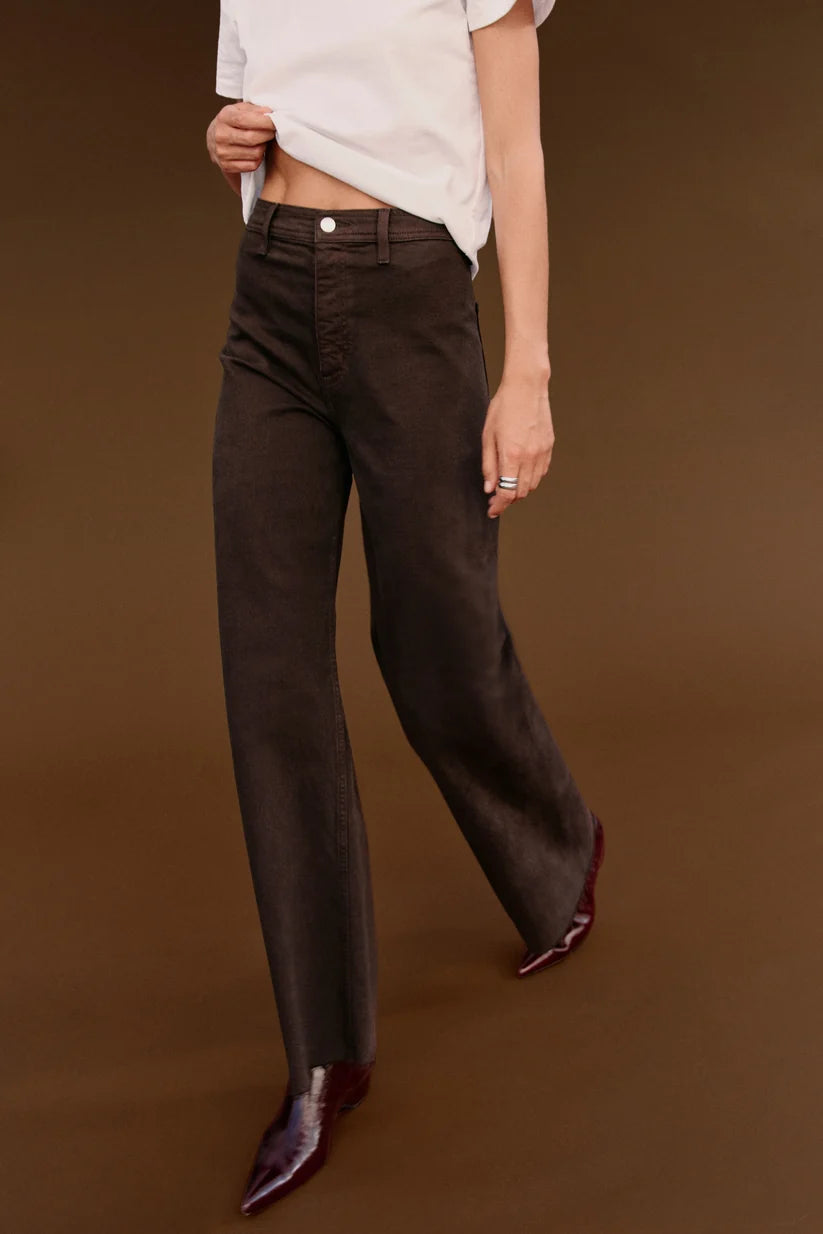 Penny Wide Leg Jeans in Mocha