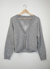 STERLING LACE TRIM SWEATER