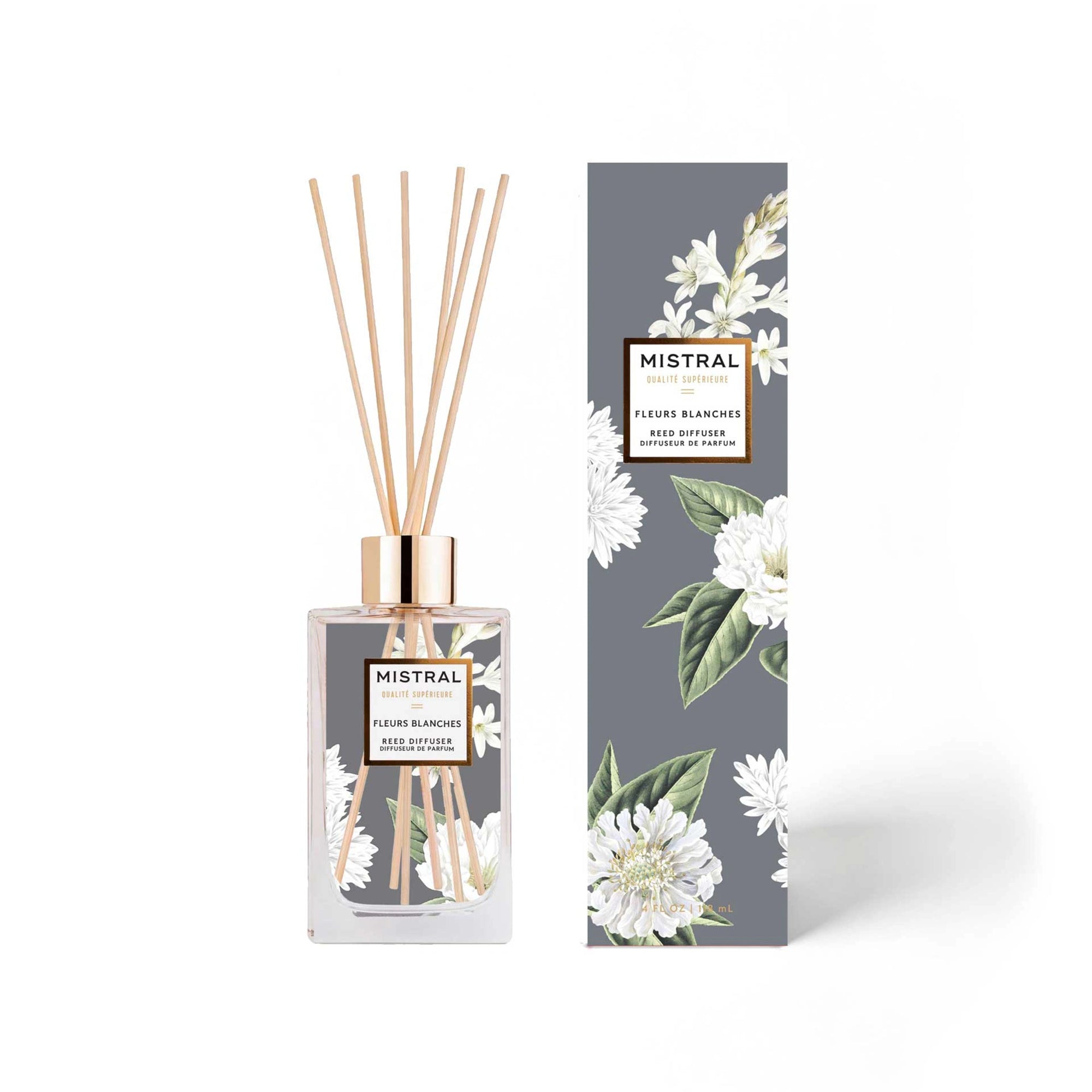 Fleurs Blanches Luxe Reed Diffuser