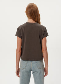 SOLENE BOXY HIGH CREW TEE