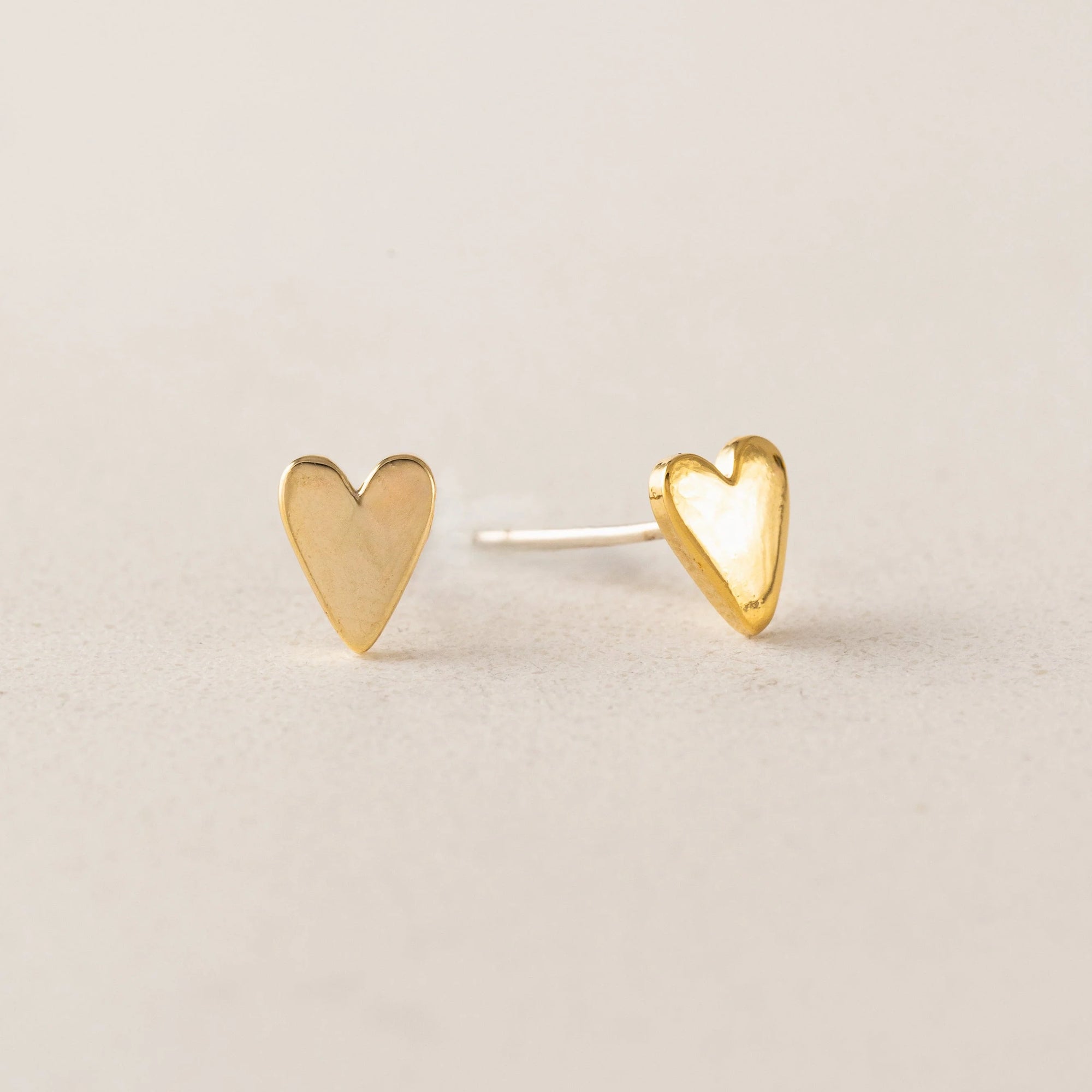 Everly Heart Studs