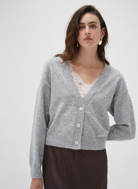 STERLING LACE TRIM SWEATER