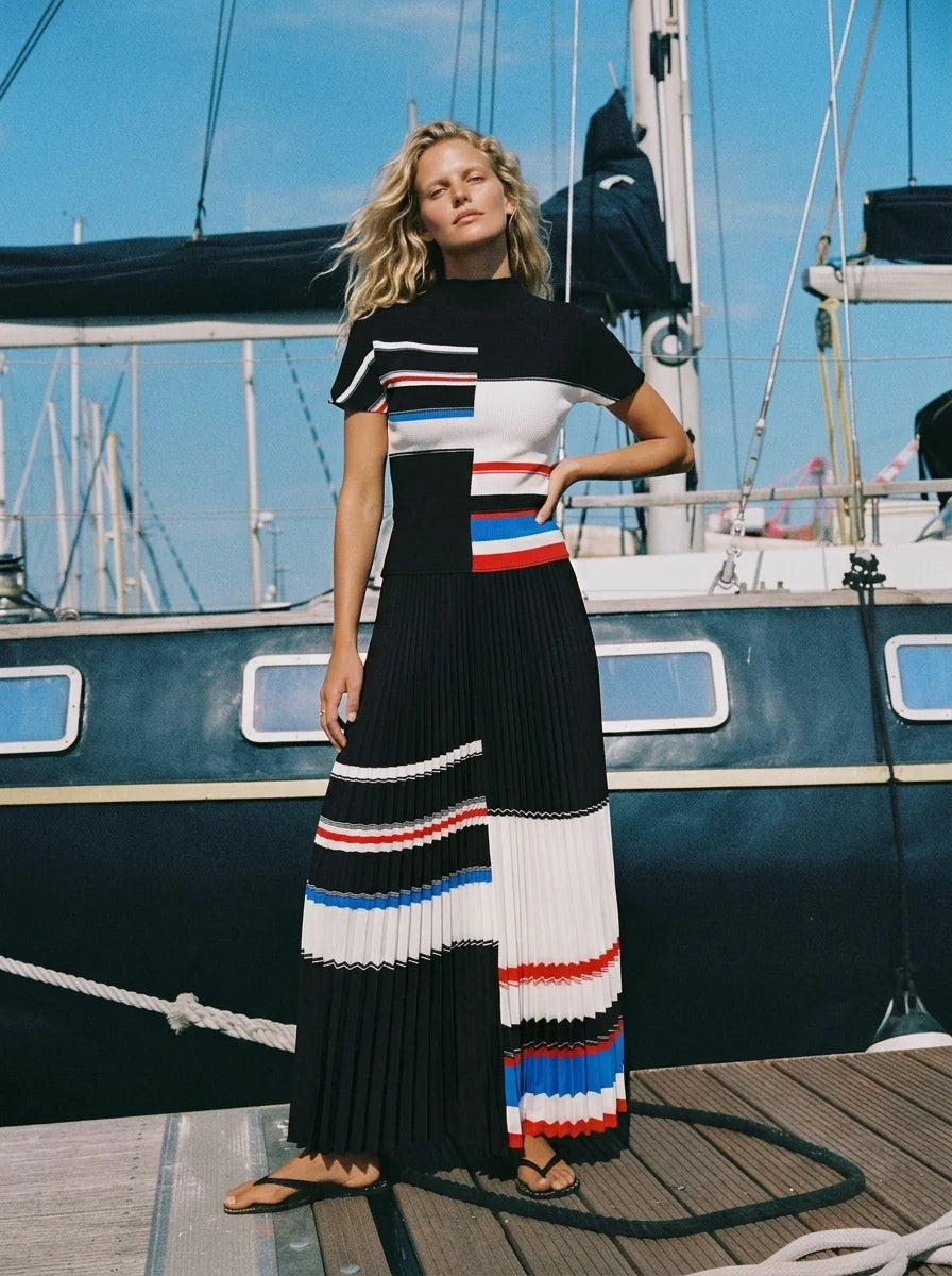 Peggy Stripe Top
