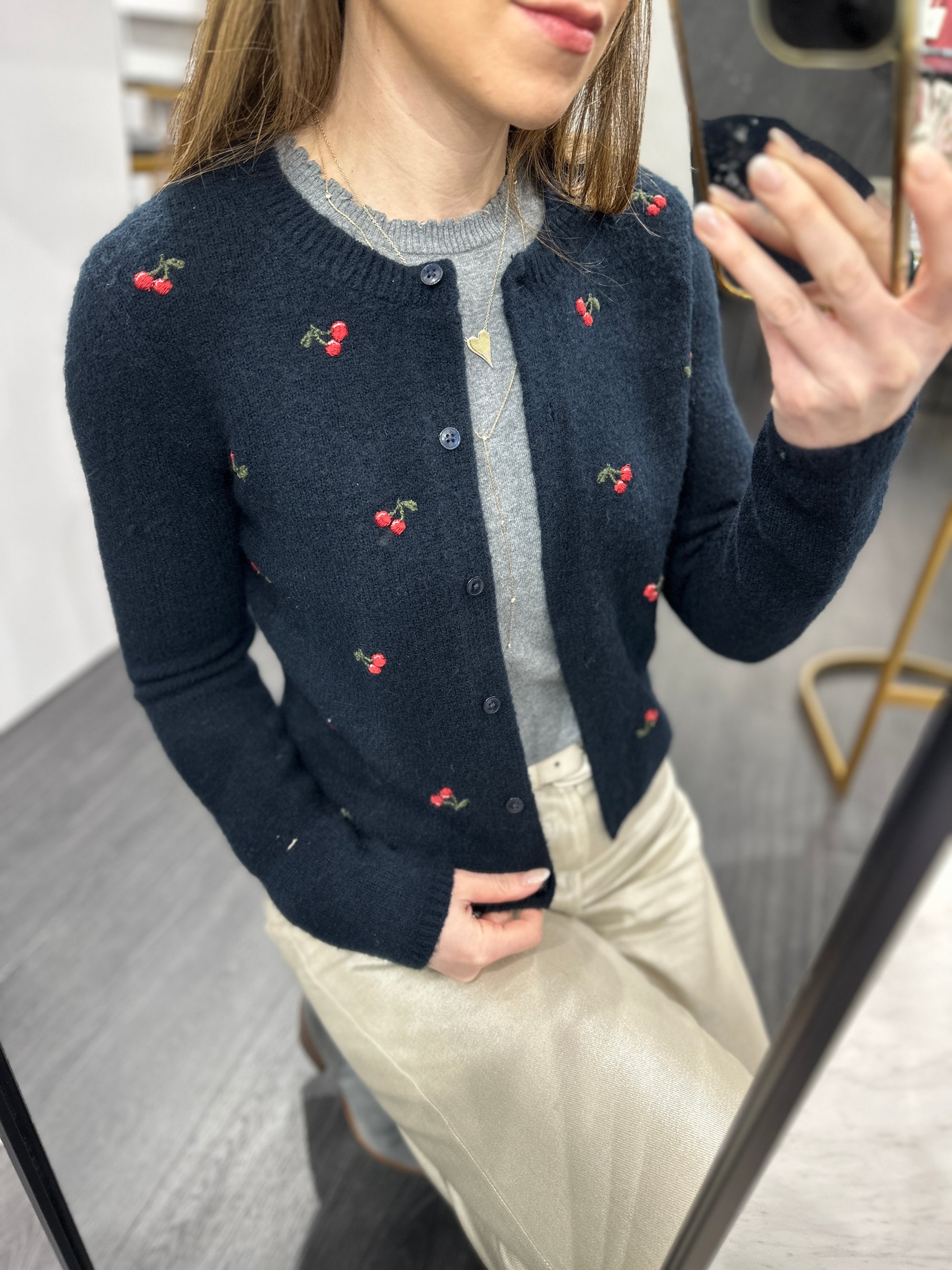 Muse Embroidered Cardi