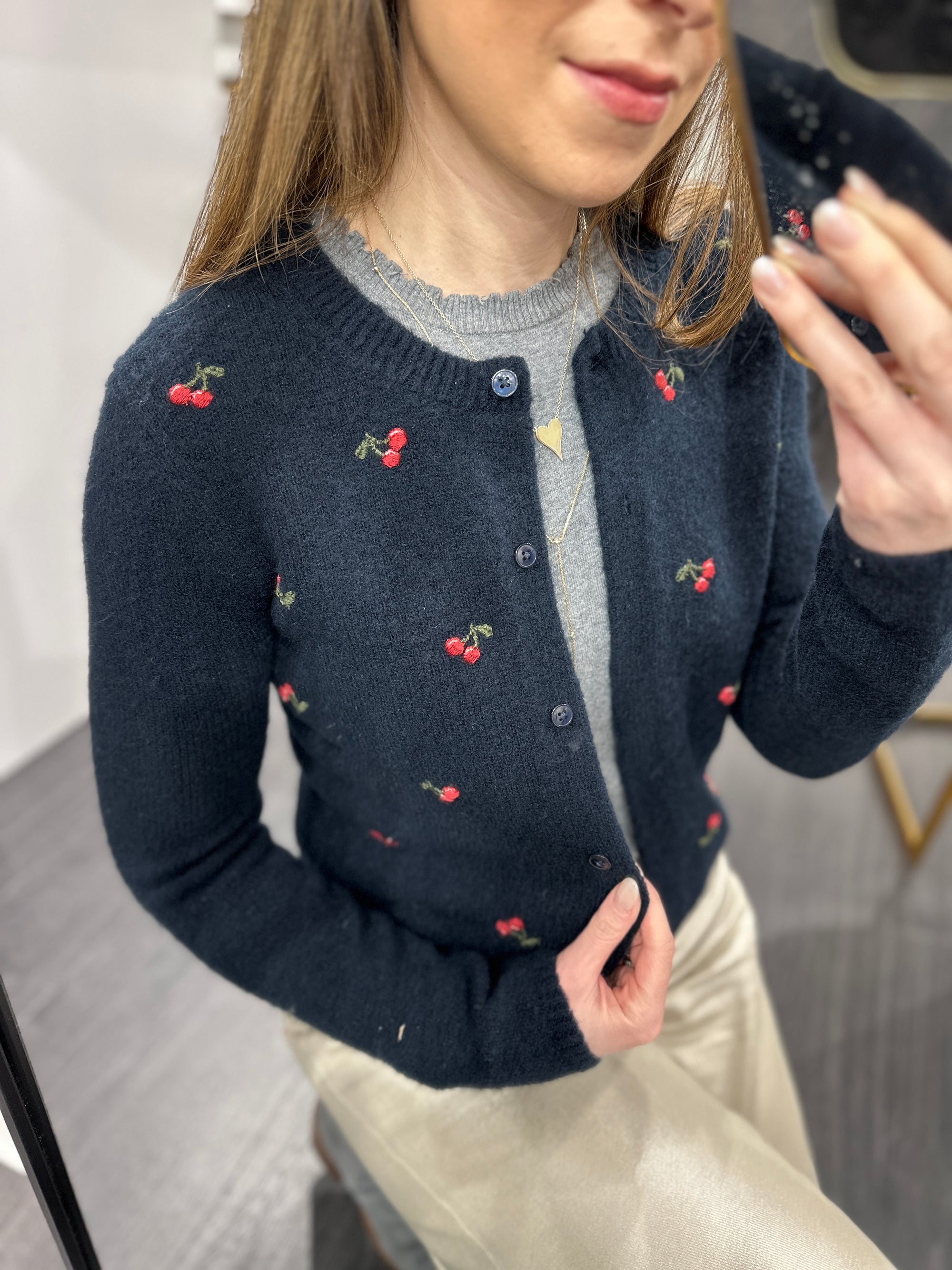 Muse Embroidered Cardi